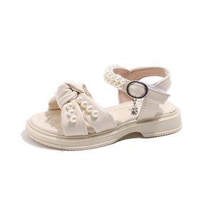 Детские сандалии с низким верхом для детей от 3 до 7 лет TONYBEAR, экрю