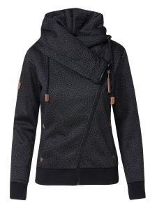 Худи с капюшоном на молнии KOROSHI, Black