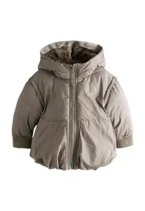 Зимняя куртка tierra с раздельным капюшоном, стандартного кроя. Smallsaints, Silver