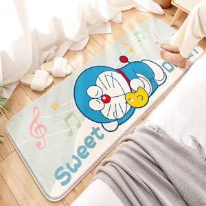 Dajiang Ковер 60х180 см Doraemon IP Co-Branded, для спальни/гостиной, прикроватный, мультяшный, Foldable And Easy to Store
