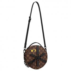 LOUIS VUITTON Коробка с колесом Монограмма Коричневый