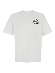 Футболка с принтом AMIRI, белый