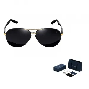 Авиаторские солнцезащитные очки для мужчин plate and metal tr90 Maserati