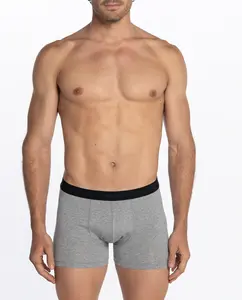 Мужские боксерские шорты гладкой вязки Punto Blanco, серый