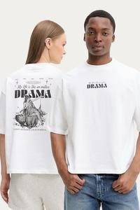 Хлопковая футболка Kaotiko, белый