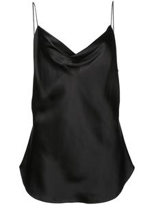 Cinq A Sept топ Marta на бретелях, черный