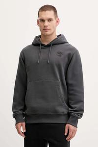 Хлопковая толстовка Powder Days The North Face, серый