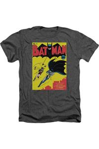 Футболка / футболка Batman First Adult Heather Gildan, цвет charcoal