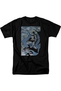 Футболка с коротким рукавом Batman Seurbat для взрослых Gildan, черный