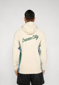 Куртка на молнии milwaukee bucks city edition, клубная одежда Nike Performance, Beige