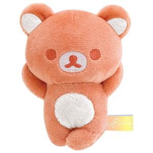 Сан Икс Rilakkuma ручная игрушка, Orange Dolls плюшевая кукла высотой 8см SAN-X