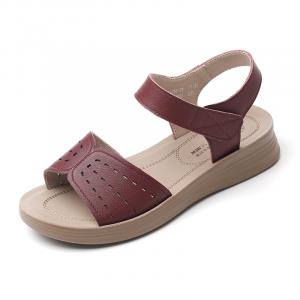 Cigna Женские сандалии с одной лямкой бордовые, цвет Burgundy