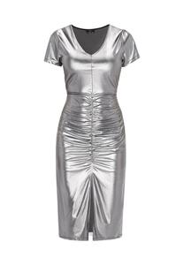 Платье faina, серебряный