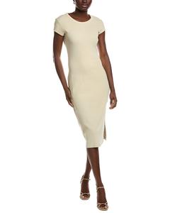 Платье миди BOSS Hugo Boss Elira Boss By Hugo Boss, бежевый