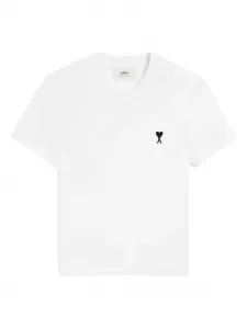 Футболка с монограммой Ami de Coeur Ami Paris, белый