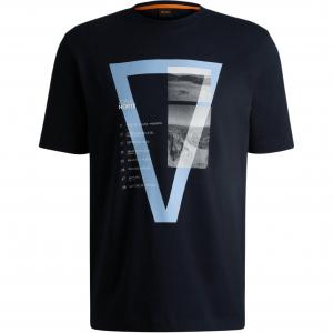 Футболка On theway HUGO BOSS, темно-синий