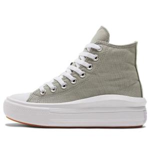 Кроссовки chuck taylor all star move platform high 'seasonal color - slate sage gum' Converse, серый