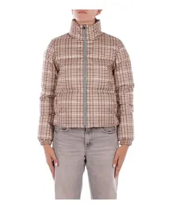 Пуховая куртка из двухслойной ткани. Woolrich, коричневый