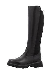 Женские кожаные ботинки на блочном каблуке Remonte, цвет 00 Schwarz/schwar