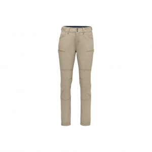 Повседневные брюки женские средней высоты, другие Norrona, winter branch коричневый