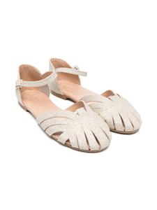 Сандалии с блестками Eli1957, нейтральный