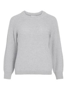 Свитер Висота серого цвета Vila