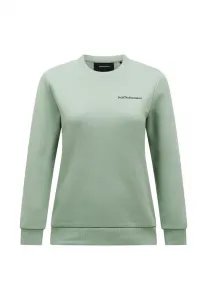 Оригинальная толстовка с небольшим логотипом w. Peak Performance, Salbei