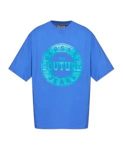 Футболка с принтом Versace Jeans Couture, синий