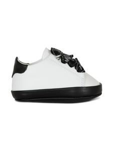 Двухцветные кроссовки Balmain Kids, белый