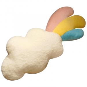 Плюшевая кукла ангел с сердечками и облаками 55см/60см/70см/100см/110см/120см высота Fox fairy