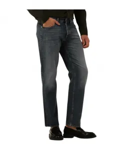 Прямые джинсы темного цвета Tiger Of Sweden, серый