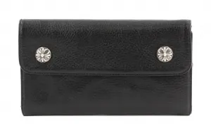 Chrome Hearts Кожаный кошелек Men's Black