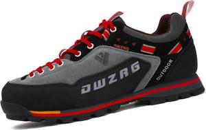 Треккинговые ботинки YUETU для активного отдыха, противоскользящие горные ботинки, серо-красные и сине-желтые, размер 6.5-10.5 Generic