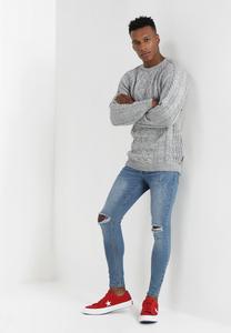 Свитер Pier One, крапчатый светло-серый