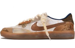 Кроссовки для скейтбординга Heritage, унисекс, низкие, коричневый Nike