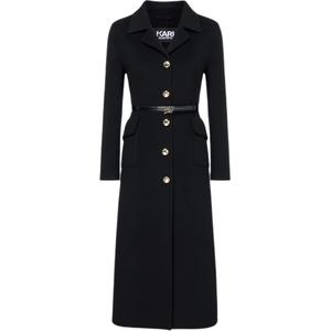 Karl Lagerfeld Luxury Korean Premium Warmth FW25 Пальто для женщин KARL LAGERFELD/Karl Lagerfeld Jeans, черный