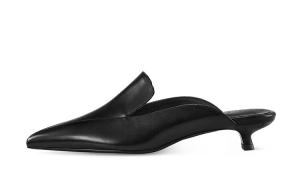 Туфли на высоком каблуке женские черный 7Or9