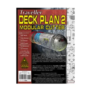 Планы палубы № 2 — Модульный резак, Traveller (GURPS 1st-3rd Edition) (Steve Jackson Games)