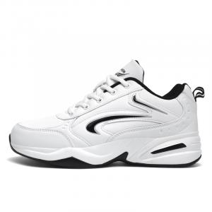 Износостойкие утепленные повседневные ботинки на платформе унисекс TOMAY, черный с красным