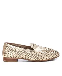 Женские плетеные балетки из коллекции Carmela Leather Collection от XTI, золотой