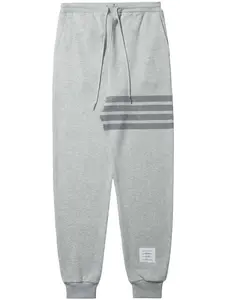 Спортивные брюки с полосками 4-Bar THOM BROWNE, серый