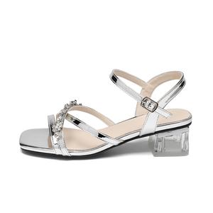 Сандалии с одним ремешком женские ZHR, Beige