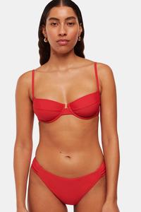 Красные плавки бикини Lillie Whistles, красный