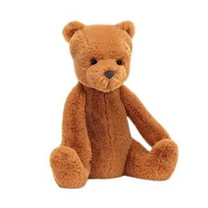 Мягкая игрушка «Застенчивый рыжий мишка» Jellycat, shy ginger желтый bear