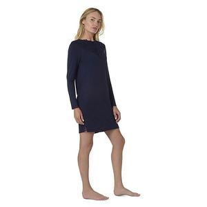 Женская ночная сорочка с кружевной отделкой Memoi, Navy