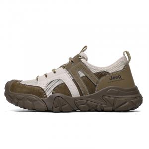 Jeep Низкие походные ботинки цвета хаки для мужчин