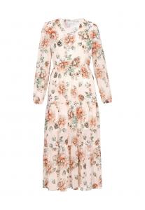 Макси платье Usha, Beige/Cream