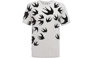 Футболка мужская серая McQ Alexander McQueen, серый