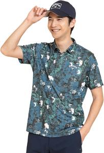 Мужская поло-рубашка Callaway C25134125 с коротким рукавом (впитывает пот, быстро сохнет, имеет охлаждающий эффект) / для гольфа, темно-синий