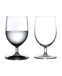 Винтажные стаканы для воды, набор из 2 штук Nude Glass, прозрачный
